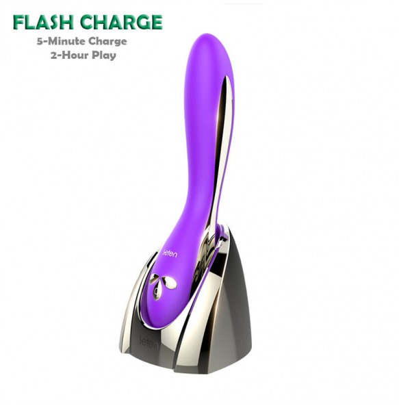 HK LETEN ELIZA Luxury Smart Heating G-Spot Vibrator (Flash Charge - Purple)